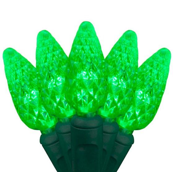 70 Green C6 Strawberry - Premium - LED Christmas Lights - Forever LED Christmas Lights