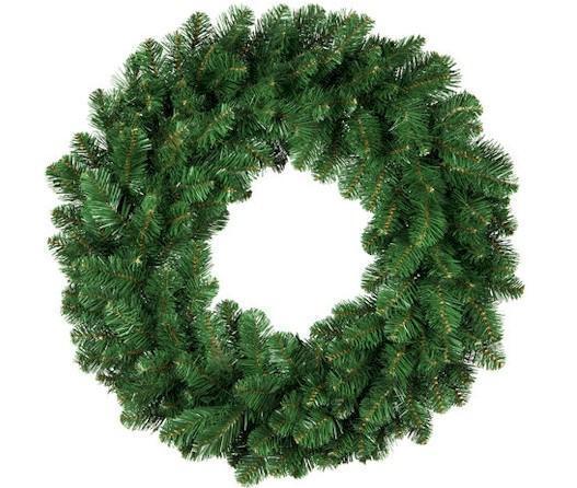 24" Un-Lit Christmas Wreath - Forever LED Christmas Lights