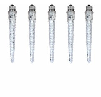 9 Inch Static or Animated Icicle Bulb
