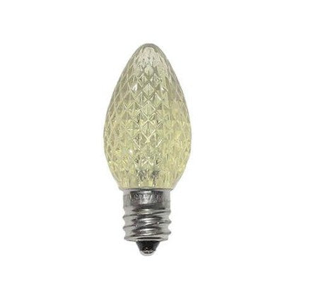 Clearance C7 Faceted Warm White LED Bulbs