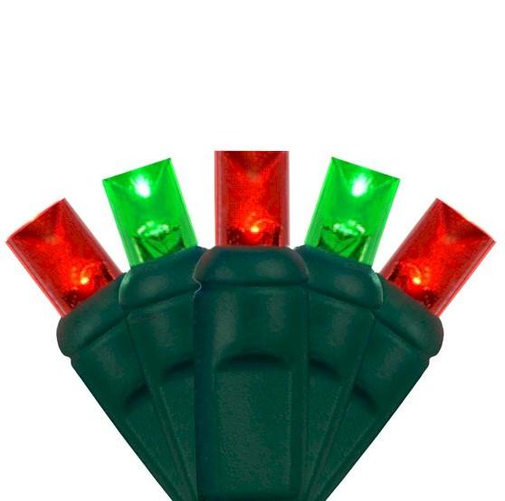 70 Red & Green 5mm Wide Angle Lens - Premium - LED Christmas Lights - Forever LED Christmas Lights