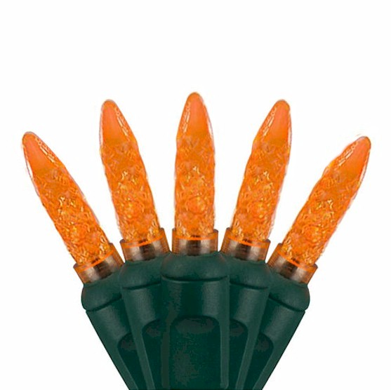 70 Orange M5 Mini Light - Premium - LED Christmas Lights