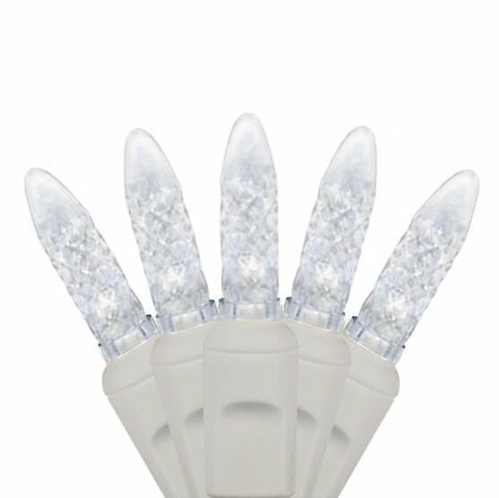 70 Cool White on White Wire M5 Mini Light - Premium - LED Christmas Lights - Forever LED Christmas Lights