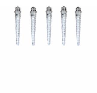 5 Inch Static or Animated Icicle Bulb - Forever LED Christmas Lights