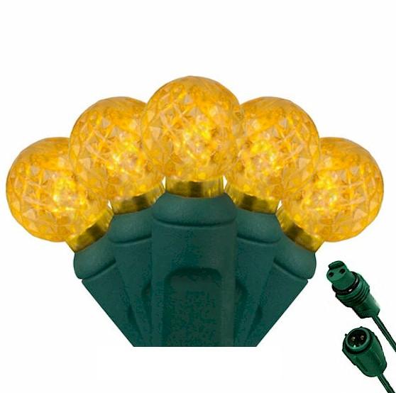 G12 Gold 25 LED Berry Lights – Commercial String Lights