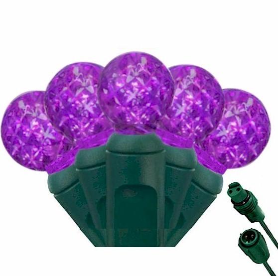 G12 Purple 25 LED Berry Lights – Commercial String Lights
