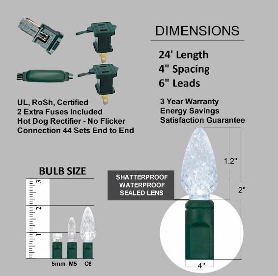 Detail Information on LED Christmas Lights