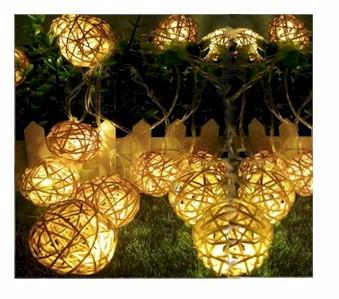 LED Rattan Ball Lights