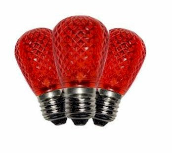 Red Patio LED S14-  T50 Party Lights