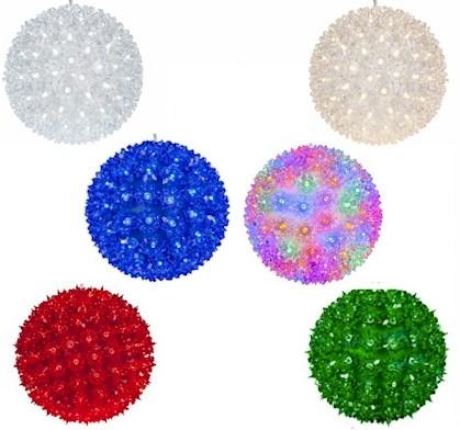 7.5" LED Light Spheres - Forever LED Christmas Lights