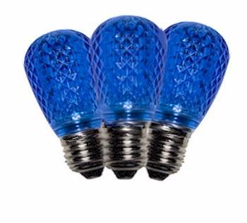 Blue Patio LED S14-  T50 Party Lights - Forever LED Christmas Lights